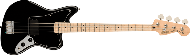 Affinity Series® Jaguar® Bass H, Maple Fingerboard, Black Pickguard, Black