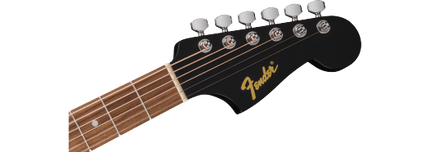 Guitarra Acústica California Debut Redondo™, tapa de abeto, golpeador negro, negro