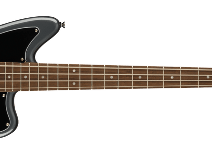 Bajo Eléctrico Affinity Series™ Jaguar® Bass H, Laurel Fingerboard, Black Pickguard, Charcoal Frost Metallic