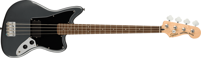 Bajo Eléctrico Affinity Series™ Jaguar® Bass H, Laurel Fingerboard, Black Pickguard, Charcoal Frost Metallic