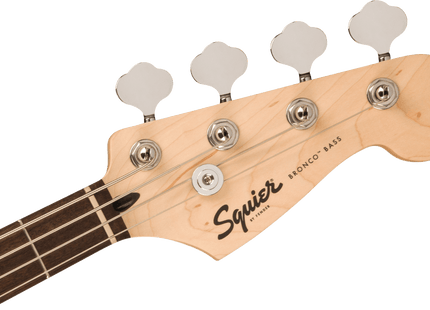 Bajo Eléctrico Squier Sonic® Bronco™ Bass, Laurel Fingerboard, White Pickguard, Black