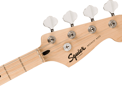 Bajo Eléctrico Squier Sonic® Bronco™ Bass, Maple Fingerboard, White Pickguard, Arctic White