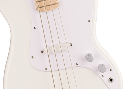 Bajo Eléctrico Squier Sonic® Bronco™ Bass, Maple Fingerboard, White Pickguard, Arctic White