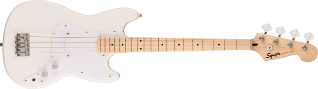 Bajo Eléctrico Squier Sonic® Bronco™ Bass, Maple Fingerboard, White Pickguard, Arctic White