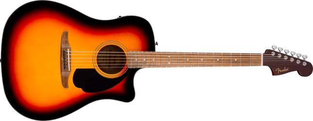 Guitarra Acústica California Standard Redondo™ CE, Spruce Top, Black Pickguard, 3-Color Sunburst
