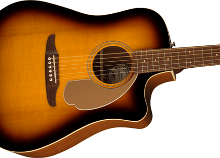 Guitarra Acústica Redondo Player, Walnut Fingerboard, Gold Pickguard, Sunburst