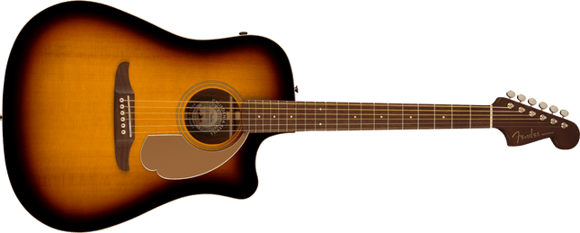 Guitarra Acústica Redondo Player, Walnut Fingerboard, Gold Pickguard, Sunburst