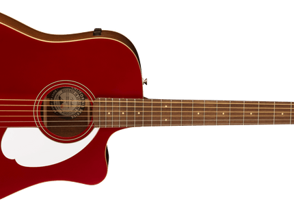 Guitarra Acústica Redondo Player, Walnut Fingerboard, White Pickguard, Candy Apple Red