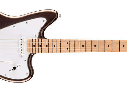 Guitarra Eléctrica Affinity Series™ Jaguar®, Maple Fingerboard, White Pickguard, Mystic Metallic Brown