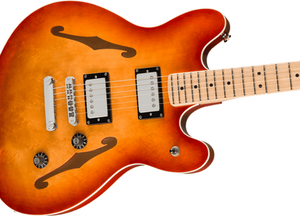 Guitarra Eléctrica Affinity Series™ Starcaster® Deluxe, Maple Fingerboard, Sienna Sunburst
