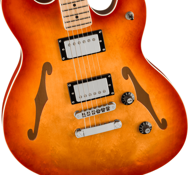 Guitarra Eléctrica Affinity Series™ Starcaster® Deluxe, Maple Fingerboard, Sienna Sunburst