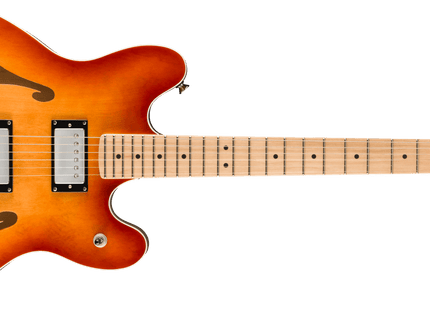 Guitarra Eléctrica Affinity Series™ Starcaster® Deluxe, Maple Fingerboard, Sienna Sunburst