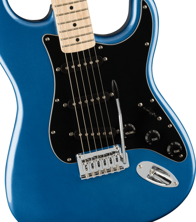 Guitarra Eléctrica Affinity Series™ Stratocaster®, Maple Fingerboard, Black Pickguard, Lake Placid Blue