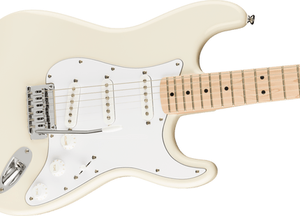 Guitarra Eléctrica Affinity Series™ Stratocaster®, Maple Fingerboard, White Pickguard, Olympic White