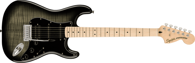 Guitarra Eléctrica Affinity Series™ Stratocaster® FMT HSS, Maple Fingerboard, Black Pickguard, Black Burst