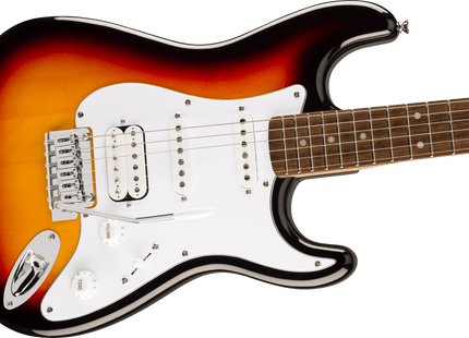 Guitarra Eléctrica Affinity Series™ Stratocaster® Junior HSS, Laurel Fingerboard, White Pickguard, 3-Color Sunburst