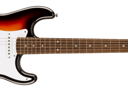 Guitarra Eléctrica Affinity Series™ Stratocaster® Junior HSS, Laurel Fingerboard, White Pickguard, 3-Color Sunburst