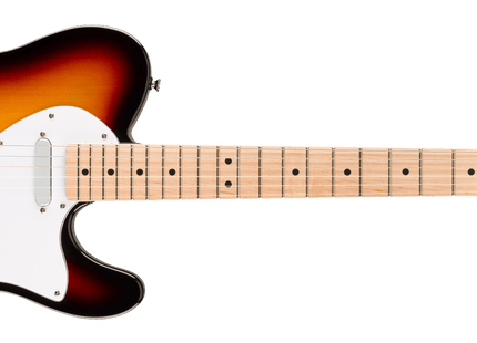 Guitarra Eléctrica Affinity Series™ Telecaster® Thinline, Maple Fingerboard, White Pickguard, 3-Color Sunburst
