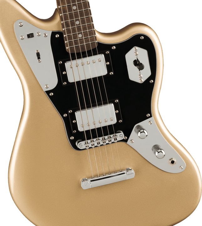 Guitarra Eléctrica Contemporary Jaguar® HH ST, Laurel Fingerboard, Black Pickguard, Shoreline Gold