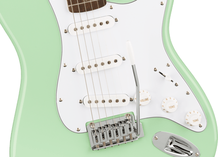 Guitarra Eléctrica FSR Affinity Series™ Stratocaster®, Laurel Fingerboard, White Pickguard, Surf Green