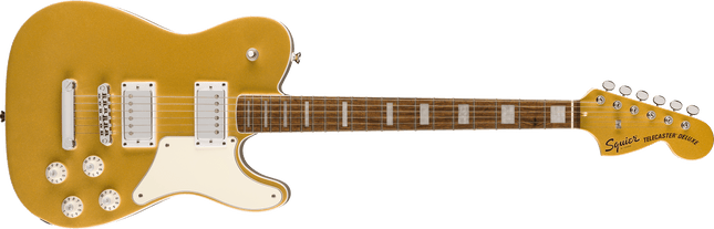 Guitarra Eléctrica Limited Edition Paranormal Troublemaker Telecaster® Deluxe, Laurel Fingerboard, Parchment Pickguard, Aztec Gold