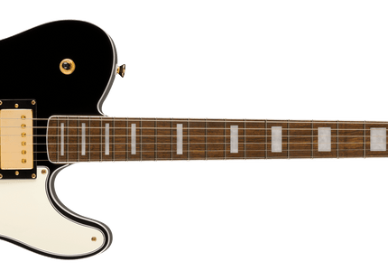 Guitarra Eléctrica Limited Edition Paranormal Troublemaker Telecaster® Deluxe, Laurel Fingerboard, Parchment Pickguard, Gold Hardware, Black