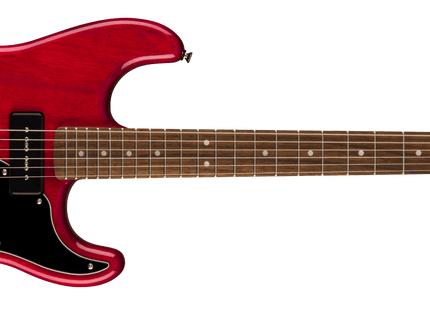 Guitarra Eléctrica Paranormal Strat-O-Sonic, Laurel Fingerboard, Black Pickguard, Crimson Red Transparent