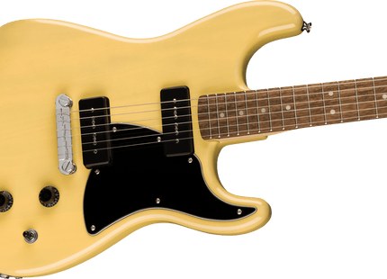 Guitarra Eléctrica Paranormal Strat-O-Sonic, Laurel Fingerboard, Black Pickguard, Vintage Blonde