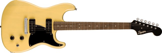 Guitarra Eléctrica Paranormal Strat-O-Sonic, Laurel Fingerboard, Black Pickguard, Vintage Blonde