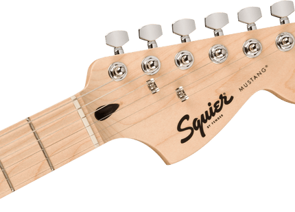 Guitarra Eléctrica Squier Sonic® Mustang®, Maple Fingerboard, White Pickguard, Torino Red