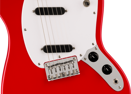 Guitarra Eléctrica Squier Sonic® Mustang®, Maple Fingerboard, White Pickguard, Torino Red