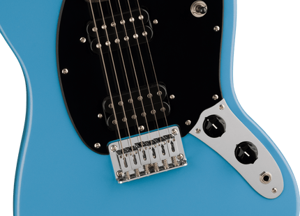 Guitarra Eléctrica Squier Sonic® Mustang® HH, Laurel Fingerboard, Black Pickguard, California Blue