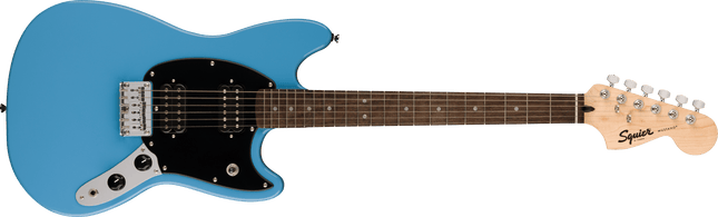 Guitarra Eléctrica Squier Sonic® Mustang® HH, Laurel Fingerboard, Black Pickguard, California Blue