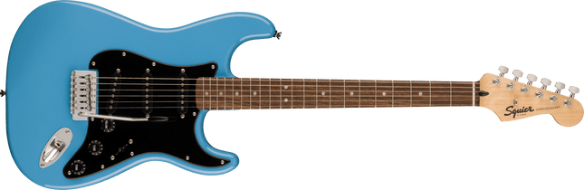 Guitarra Eléctrica Squier Sonic® Stratocaster®, Laurel Fingerboard, Black Pickguard, California Blue