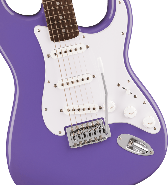 Guitarra Eléctrica Squier Sonic® Stratocaster®, Laurel Fingerboard, White Pickguard, Ultraviolet