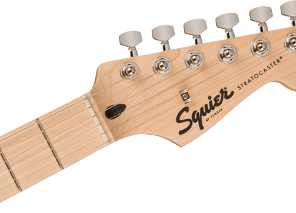 Guitarra Eléctrica Squier Sonic® Stratocaster®, Maple Fingerboard, White Pickguard, 2-Color Sunburst