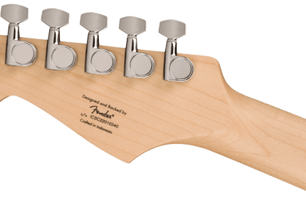 Guitarra Eléctrica Squier Sonic® Stratocaster®, Maple Fingerboard, White Pickguard, 2-Color Sunburst