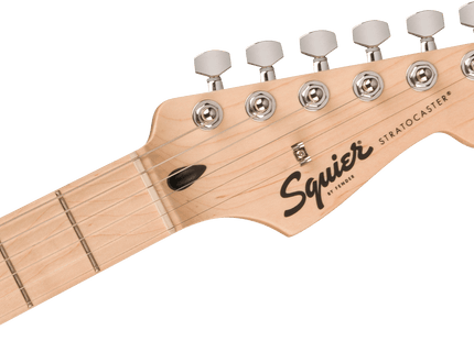 Guitarra Eléctrica Squier Sonic® Stratocaster®, Maple Fingerboard, White Pickguard, Black