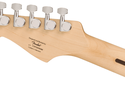 Guitarra Eléctrica Squier Sonic® Stratocaster®, Maple Fingerboard, White Pickguard, Black