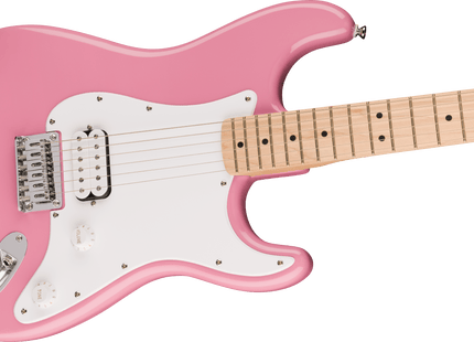 Guitarra Eléctrica Squier Sonic® Stratocaster® HT H, Maple Fingerboard, White Pickguard, Flash Pink
