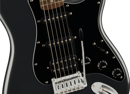 Guitarra Eléctrica Affinity Series™ Stratocaster® HSS Pack, Laurel Fingerboard, Charcoal Frost Metallic, Gig Bag, 15G - 120V