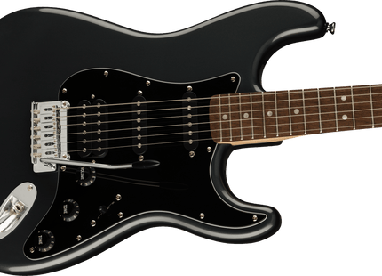 Guitarra Eléctrica Affinity Series™ Stratocaster® HSS Pack, Laurel Fingerboard, Charcoal Frost Metallic, Gig Bag, 15G - 120V