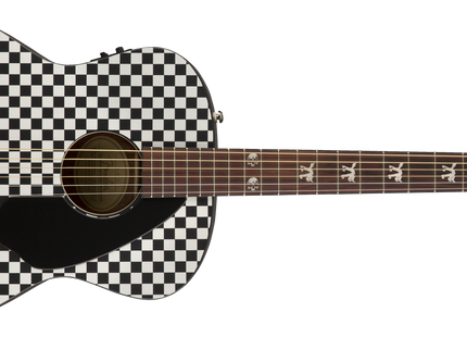 Guitarra Acústica Tim Armstrong Hellcat, Walnut Fingerboard, Checkerboard