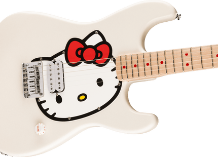 Fender® x Hello Kitty® Stratocaster® blanca