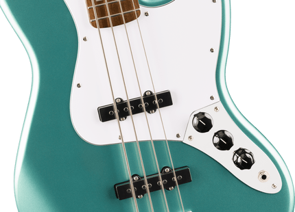 Affinity Series® Active Jazz Bass®, Laurel Fingerboard, White Pickguard, Mystic Sea Foam Green