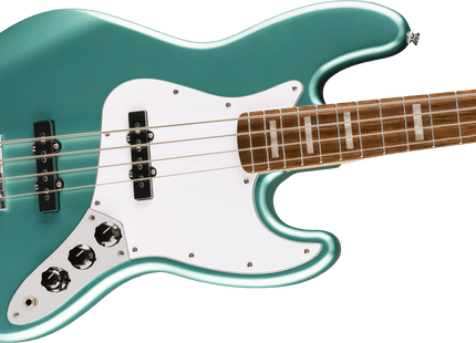 Affinity Series® Active Jazz Bass®, Laurel Fingerboard, White Pickguard, Mystic Sea Foam Green