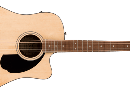 Guitarra Acústica California Standard Redondo™ CE, tapa de abeto, golpeador negro, color natural