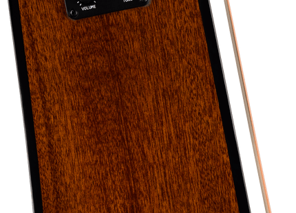 Guitarra Acústica California Standard Redondo™ CE, tapa de abeto, golpeador negro, color natural